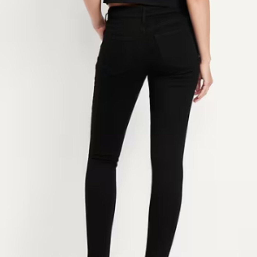 Old Navy midrise super skinny jeans, size 8, NWOT - Picture 7 of 7